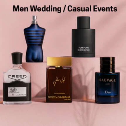 Men Wedding / Casual Events x 5 perfumes