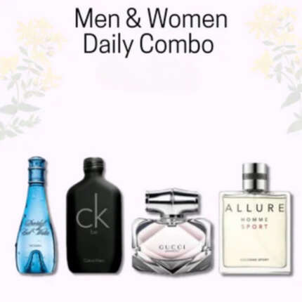 Men & Women Daily Combo X4