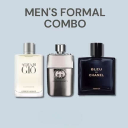Men's Formal Combo X3