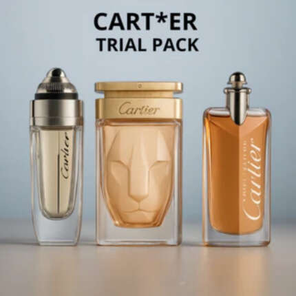 Trial Pack Of Cartier X 3 Combo For Men.