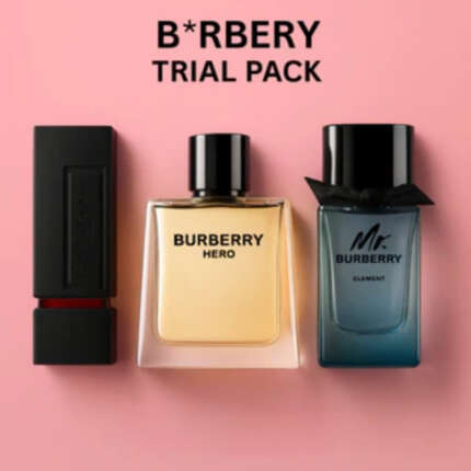 Trial Pack Of Burbery X 3 Combo For Men.