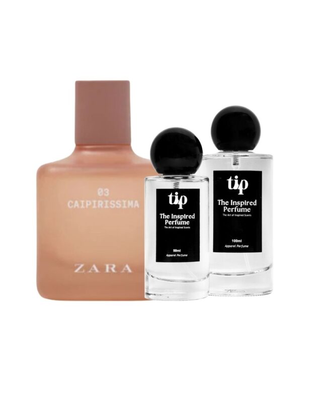 Zara 03 Caipirissima for Women inspired perfume bottle with The Inspired Perfume