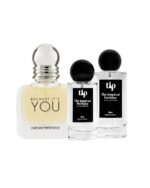 Because It's You inspired perfume bottle with The Inspired Perfume
