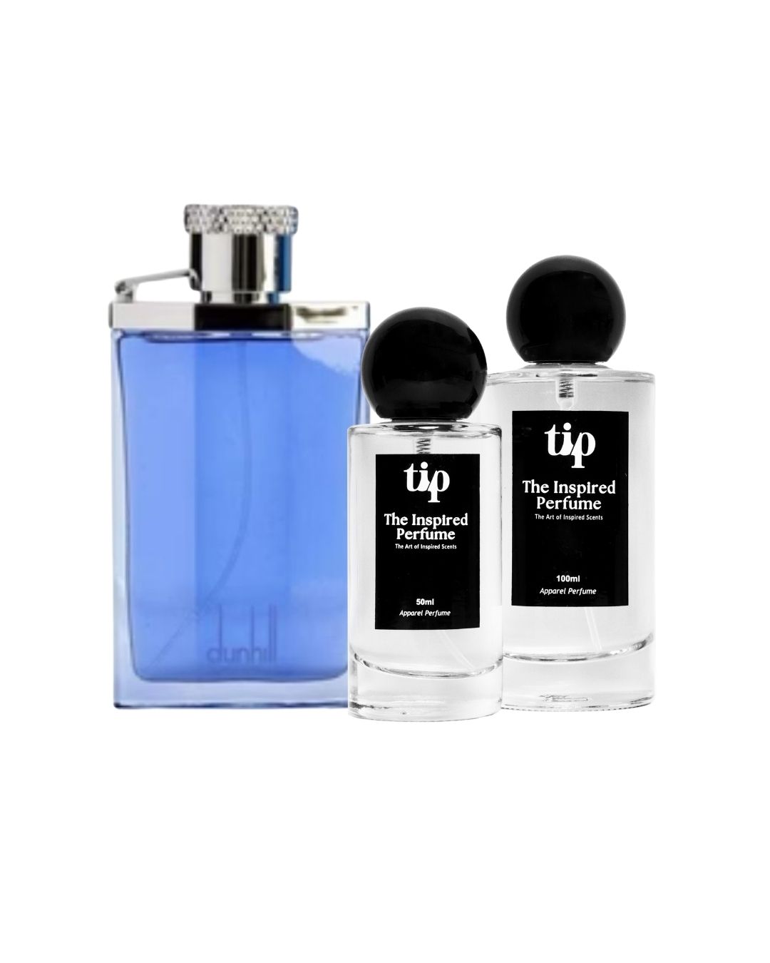 Dunhill Desire Blue type Perfume Dunhill Desire Blue inspired perfume bottle with The Inspired Perfume