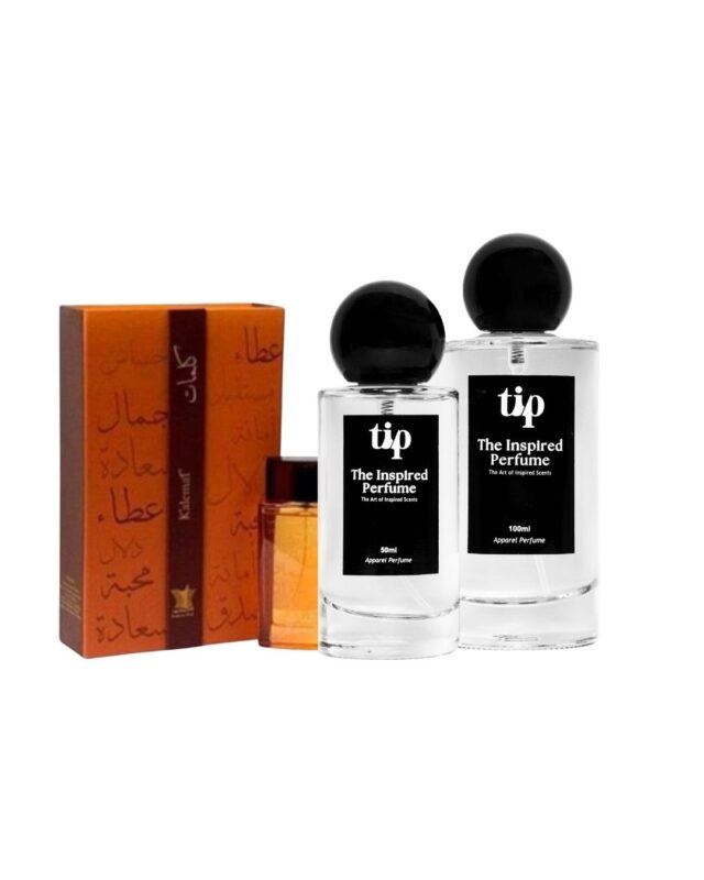 Kalemat Arabian Oud inspired perfume bottle with The Inspired Perfume