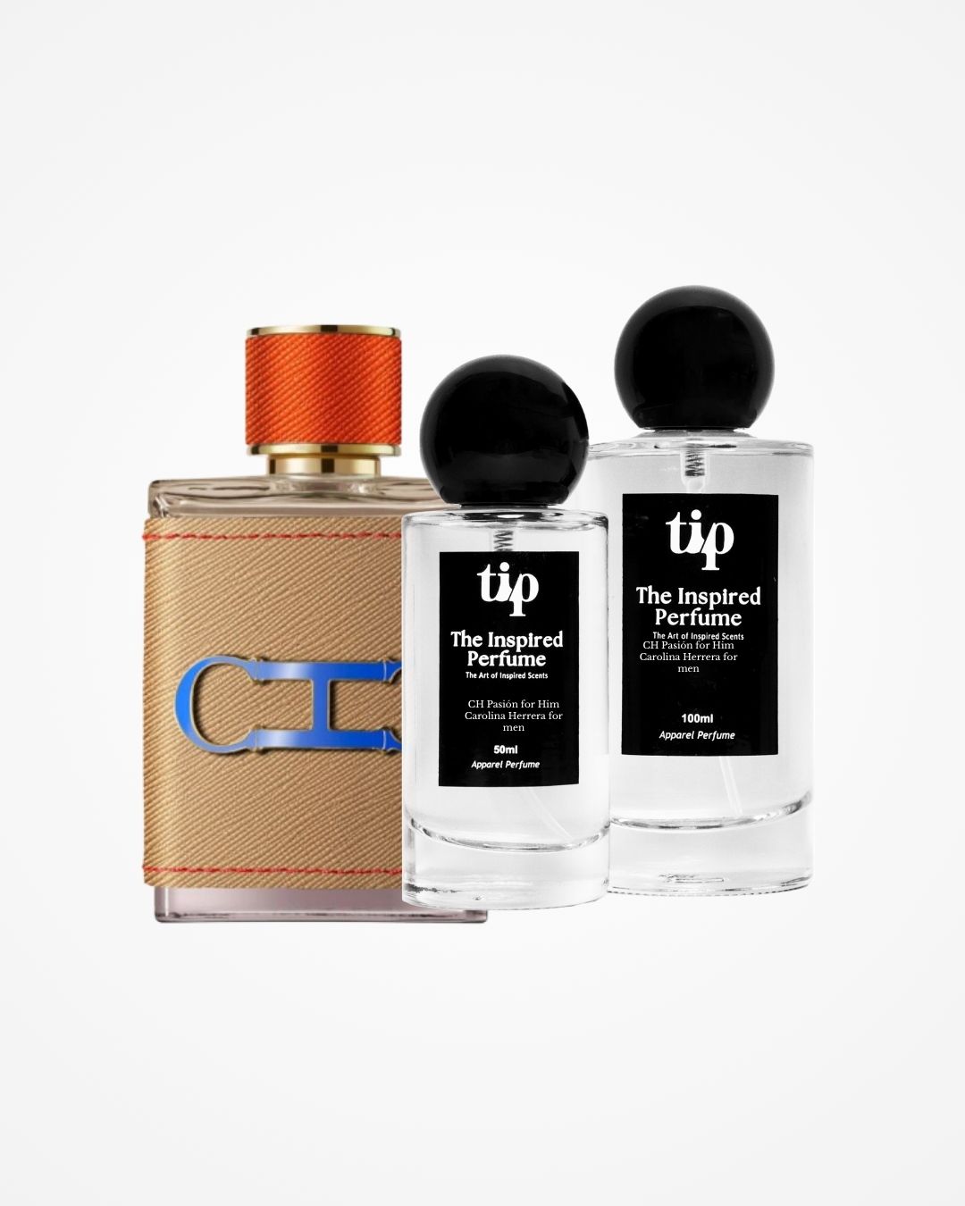 CH Pasión for Him Carolina Herrera for men CH Men Carolina Herrera inspired perfume bottle with The Inspired Perfume