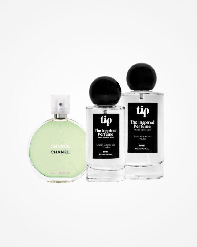 Chanel Chance Eau Fraîche inspired perfume bottle with The Inspired Perfume