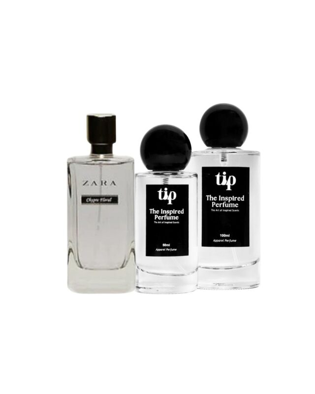 Zara Chypre Floral for Women inspired perfume bottle with The Inspired Perfume