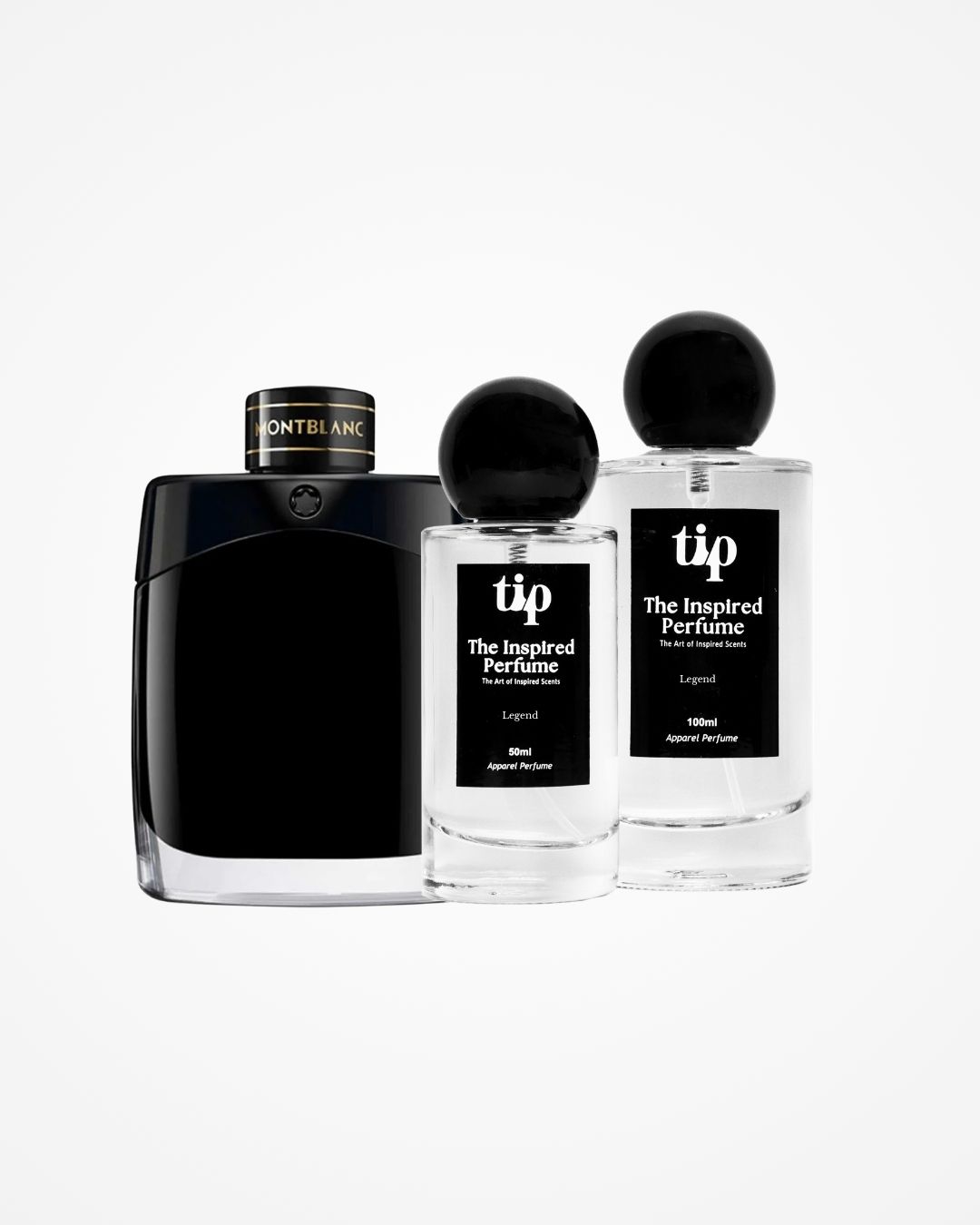 Mont Blanc Legend Mont Blanc Legend inspired perfume bottle with The Inspired Perfume