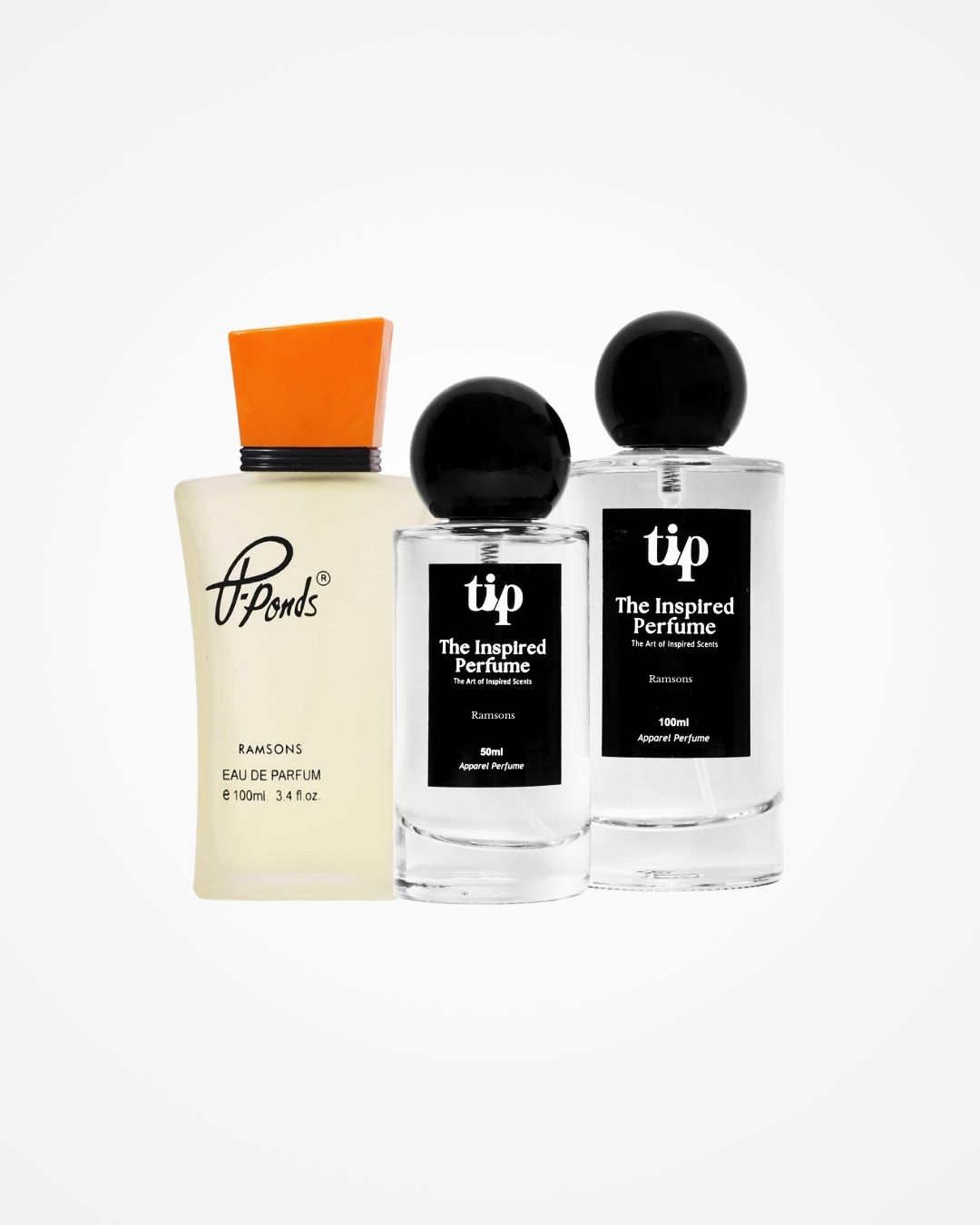 Ponds Ramsons Ponds inspired perfume bottle with The Inspired Perfume