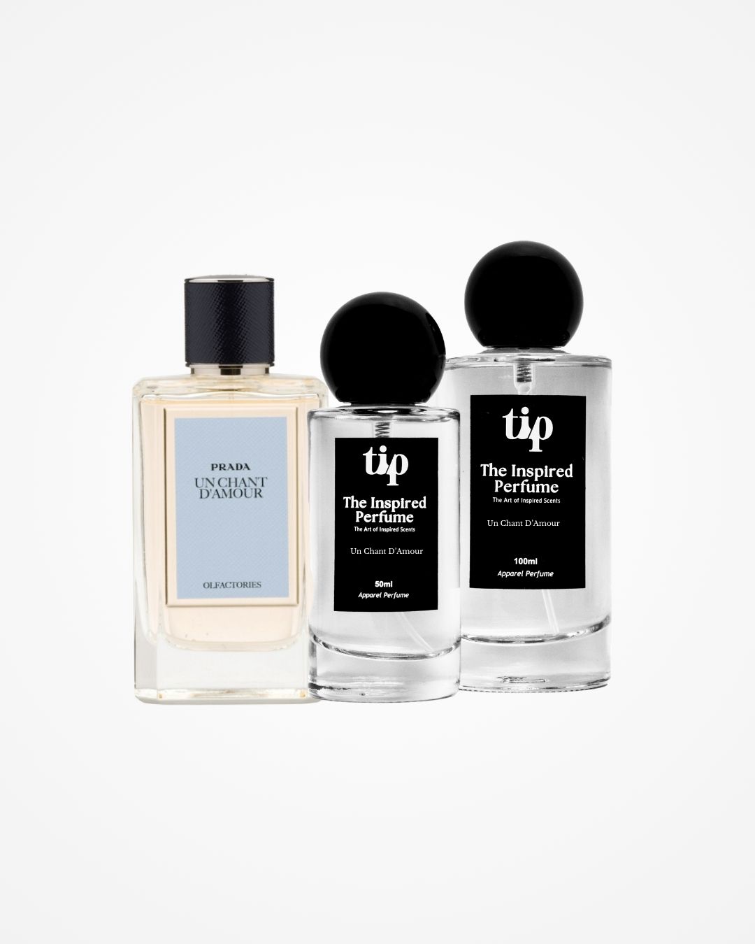 Prada Un Chant D’Amour Un Chant D'Amour inspired perfume bottle with The Inspired Perfume